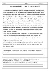 4teachers - 1. Leseprobe für die 3. Klasse (Bayern)