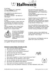 Halloween Geschichte Grundschule