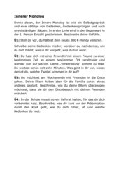 Schreiben Innerer Monolog Beispieltexte Pdf / Verfassen eines inneren