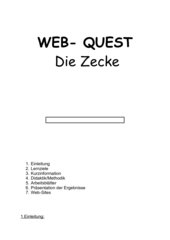 Web-Quest zum Thema 