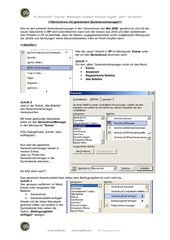 Seriendruck Windows 2000 und XP