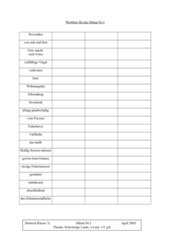 Diktat und Wortliste Klasse 7 Hauptschule