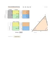 Dreiecksberechnung