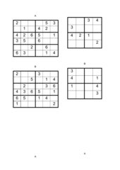 Sudoku 2 für Kinder