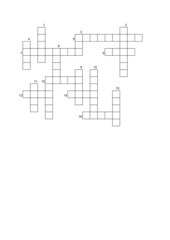 crossword puzzle animals