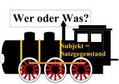 Satzglieder - Zug