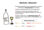 Alkohole / Alkanole