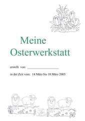 Deckblatt Osterwerkstatt
