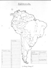 übungskarte Südamerika
