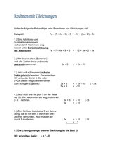 Berechnung von Gleichungen: Schritt-für-Schritt-Anleitung