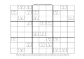 Rechen-Sudoku