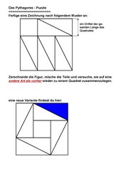 Einführung des Pythagoras (ohne Ähnlichkeit)