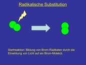 Radikalische Substitution