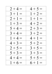 Übungsblätter Addition Zahlenraum bis 20 (teils mit ZÜ)