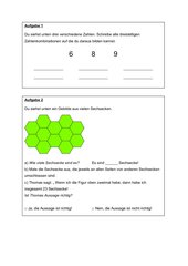 Übungen zur Lernstanderhebung Mathematik Klasse 3 NRW