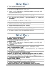 Bibel Quiz