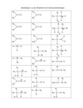 Reaktionen von Carbonylverbindungen