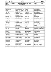 verbs and prepositions