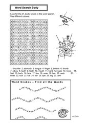 Word Search Body
