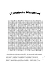 Olympische Disziplinen