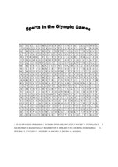 Sports in the Olympic Games