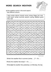 Word Search Weather