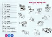 Memo-Spiel / Zuordnungsspiel: weather