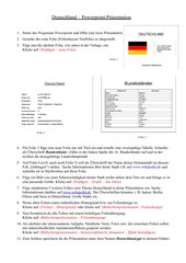 Deutschland - Powerpoint-Präsentation