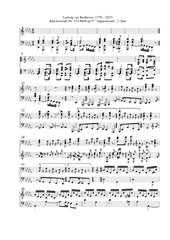 Beethoven Klaviersonate f-Moll 