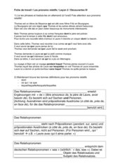 Arbeitsblatt Relativpronomen Lektion 2 Band 3