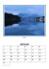 Immerwährender Kalender - Wasser