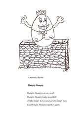 Humpty Dumpty - 5 minute activity practising the Simple past