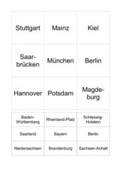 Bundesländer-Bingo