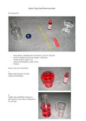 Bau eines Flaschenthermometers