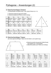 Pythagoras - Anwendungen (2)