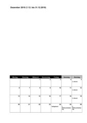 Kalender 2010-2011 Teil 2