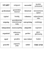 Adjectives (Domino)