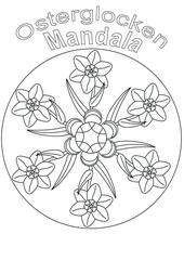 Mandala - Osterglocken