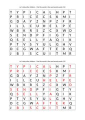 WORD SEARCH PUZZLE - New Highlight 1, Bayern