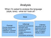 Präsentation: How to analyse style and tone