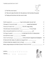 4 red lösungen line workbook ENGLISH Lehrwerk