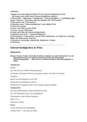 Sehenswürdigkeiten von Wien: Word - Powerpoint (2010)