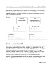 Kriminalgeschichte verfassen Schularbeit