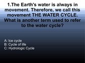 Quiz - Watercycle