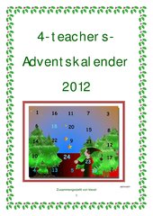 4teachers-Adventskalender 2012 - Teil 1