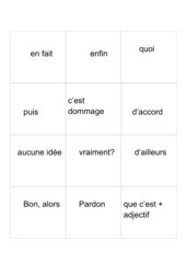 Diskussionshelfer Französisch