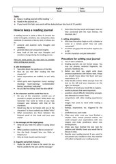 How to write a reading journal