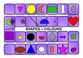 Board Game - Shapes And Colours