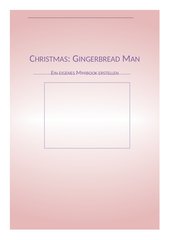 Gingerbread Man Minibook