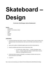 Skateboard-Design